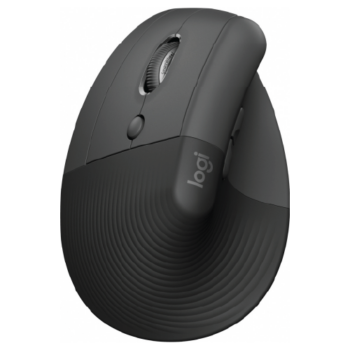Mouse Vertical Ergonómico Logitech Óptico Lift Left, Inalámbrico
