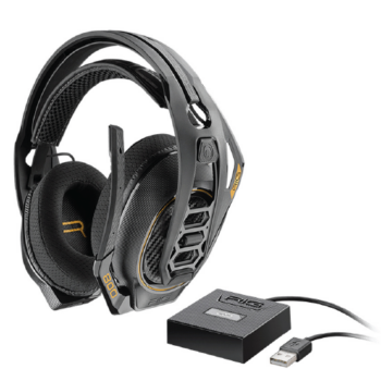 RIG Audífonos Gamer 800HD, RF Inalámbrico, Negro/Oro - Image 3