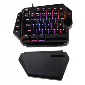 Teclado Gamer Balam Rush Dominate GK540 RGB Una Mano