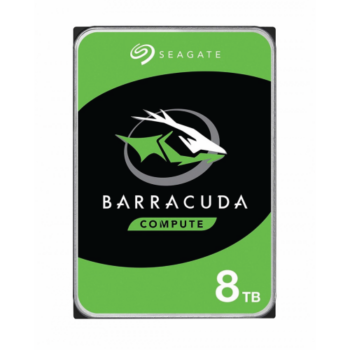 Disco Duro Interno Seagate Barracuda 3.5", 8TB, SATA III, 6 Gbit/s, 5400RPM, 256MB Caché