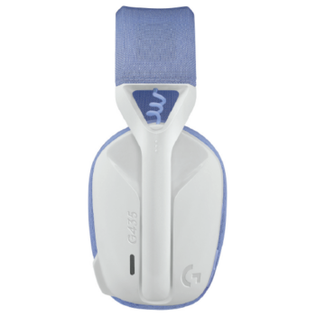 Logitech Audífonos Gamer G435 para PC/PS4/PS5, Inalámbrico, USB-A, Blanco/Lila - Image 3