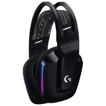 Logitech Audífonos Gamer G733 7.1 para PS4/PC, Inalámbrico, USB, Negro - Image 2