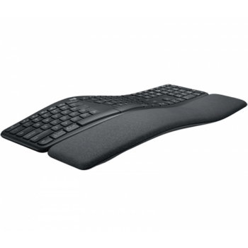 Teclado Logitech Ergo K860, Inalámbrico, RF Wireless/Bluetooth, Negro - Image 2