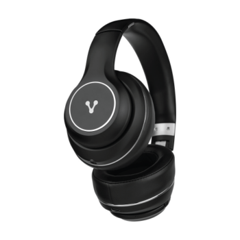 Vorago Audífonos con Micrófono 601 V2, Bluetooth, Inalámbrico, USB-C, Negro - Image 2