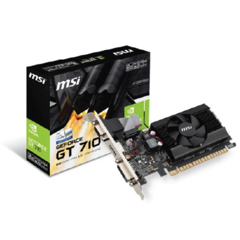 Tarjeta de Video MSI NVIDIA GeForce GT 710