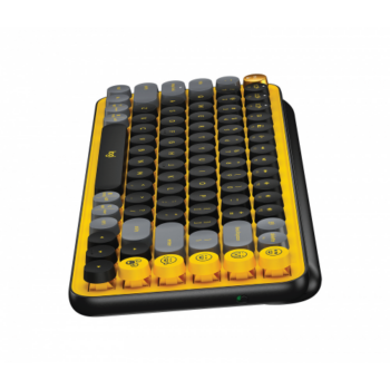 Teclado Logitech Pop Keys, Teclado Mecánico Negro/Gris/Amarillo - Image 4