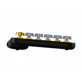 Teclado Logitech Pop Keys, Teclado Mecánico Negro/Gris/Amarillo - Image 5