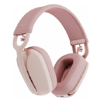 Logitech Audífonos con Micrófono Zone Vibe 100, Bluetooth, Inalámbrico, Rosa