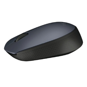 Mouse Ergonómico Logitech Óptico M170, Inalámbrico, USB, 1000DPI, Negro/Gris - Image 2