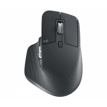 Mouse Ergonómico Logitech Óptico MX Master 3s, Inalámbrico