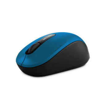 Mouse Microsoft BlueTrack 3600, Inálambrico, Bluetooth, Azul/Negro