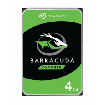 Disco Duro Interno Seagate Barracuda 3.5", 4TB, SATA III, 6 Gbit/s, 5400RPM, 256MB Caché